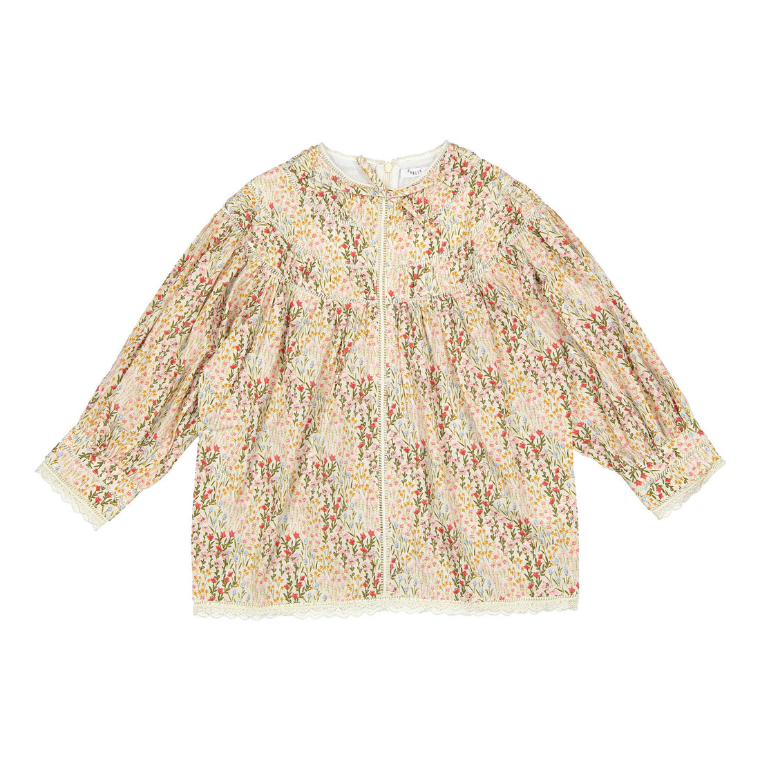 Darlin Floral Eyelet Blouse