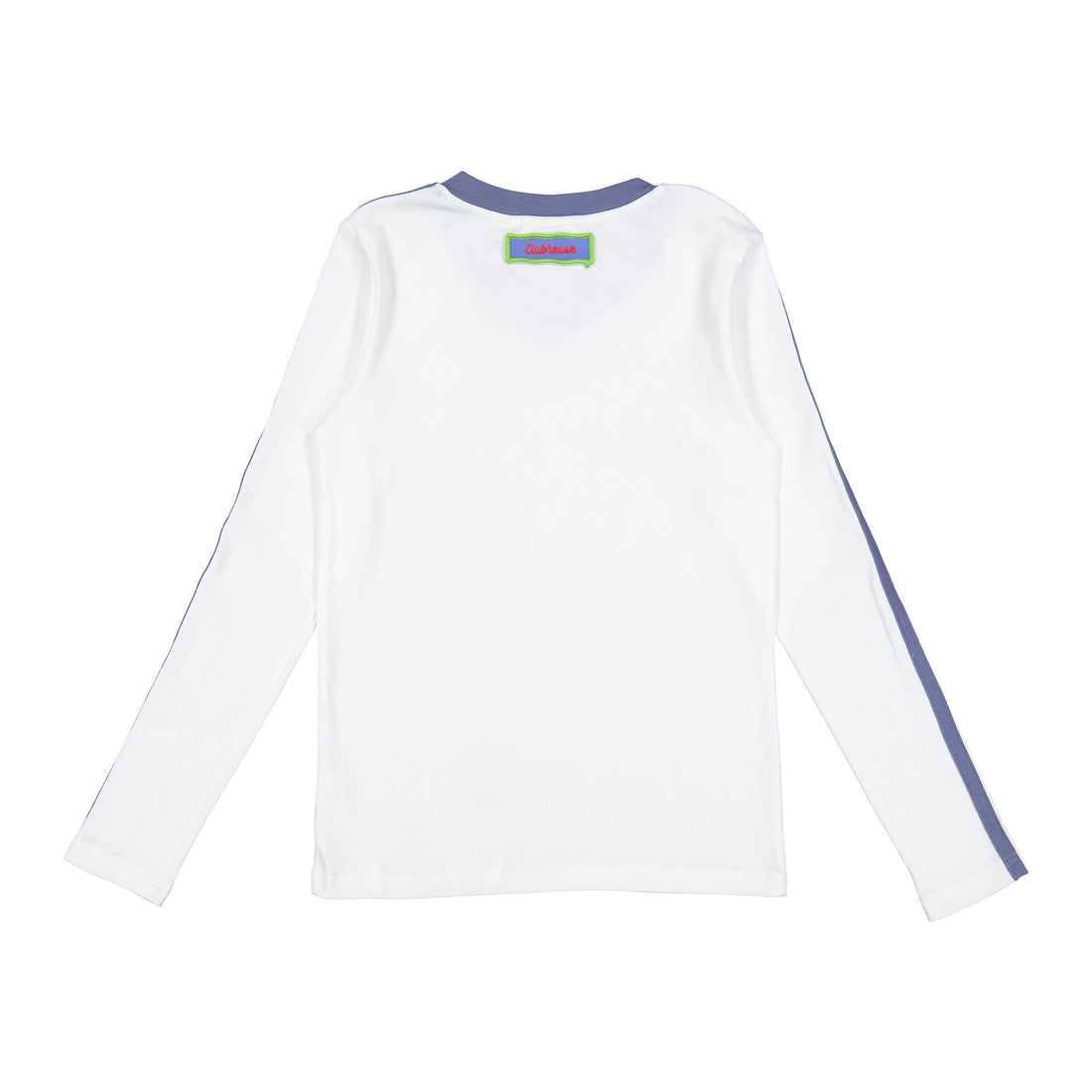 Clubhouse White Retro Graphic Tee
