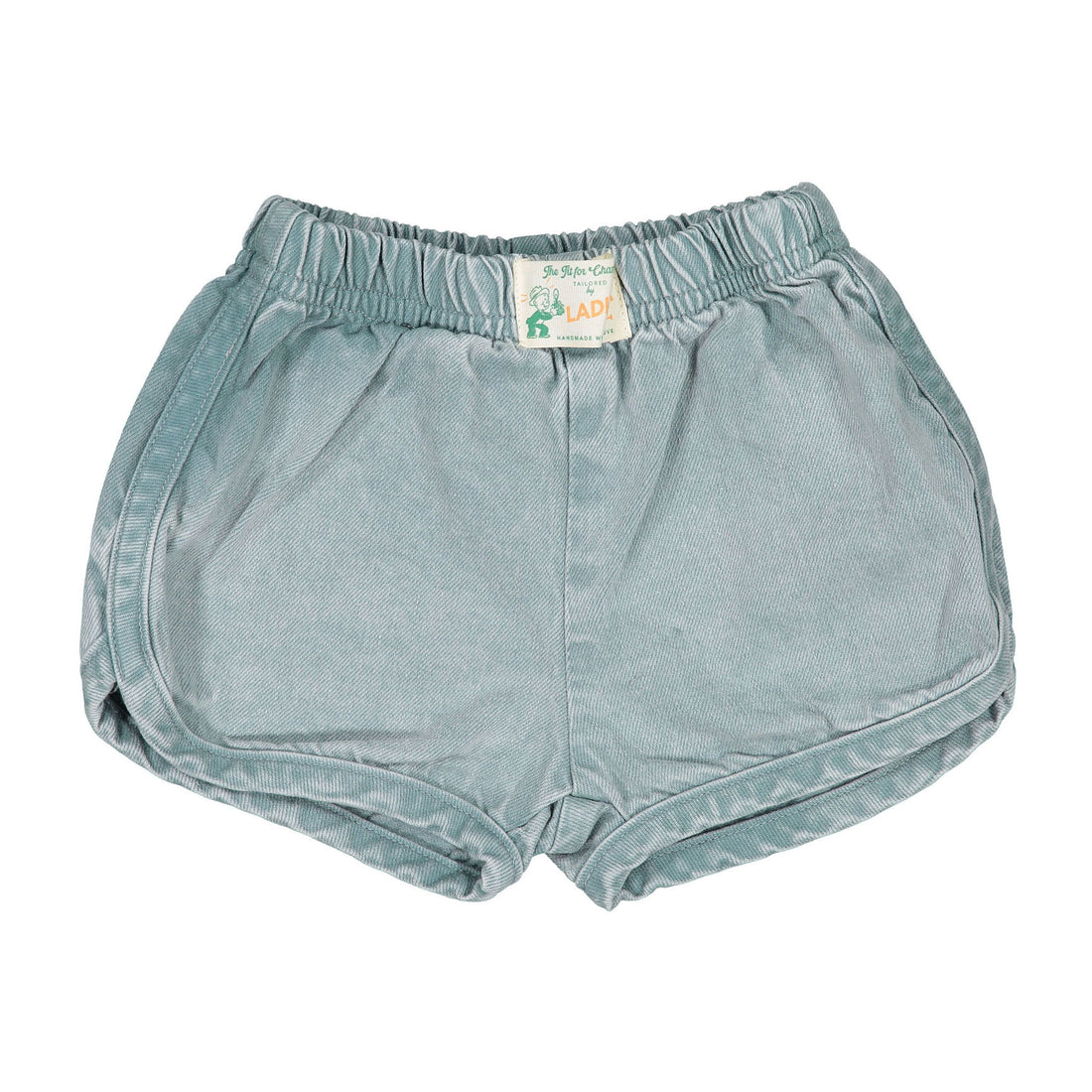 L by Ladida Funday Green Denim Shorts
