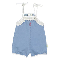 1984 Denim Eyelet Romper
