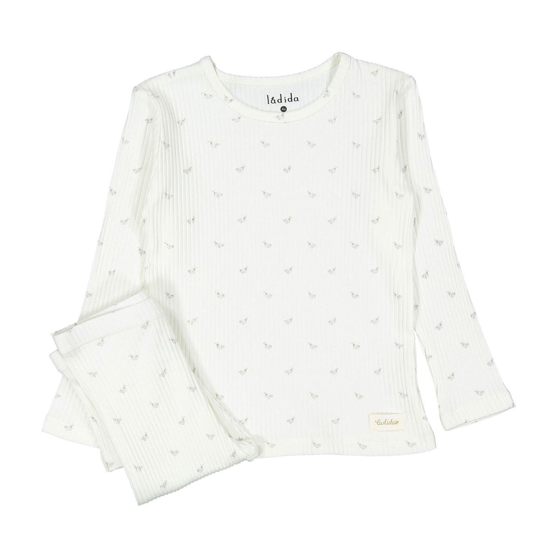 Ladida Layette Blue Duckling Pajamas