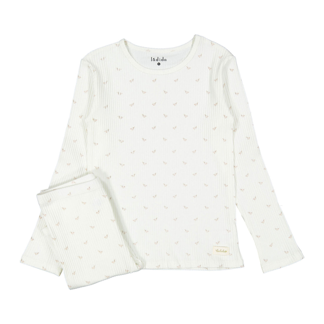 Ladida Layette Pink Duckling Pajamas