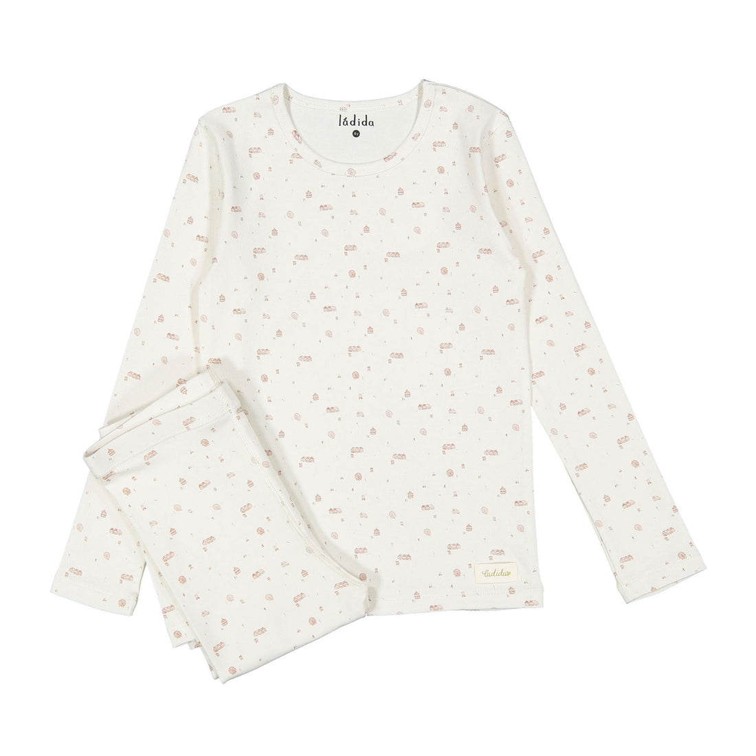Ladida Layette Caramel Park Pajamas