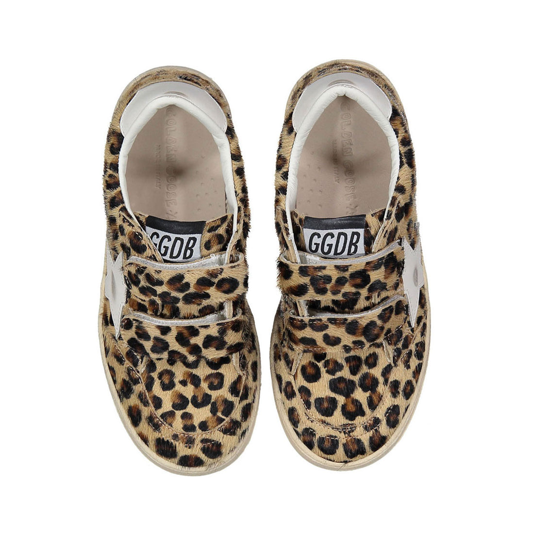 Golden Goose Brown And Black Leo/Pink Ballstar Sneaker