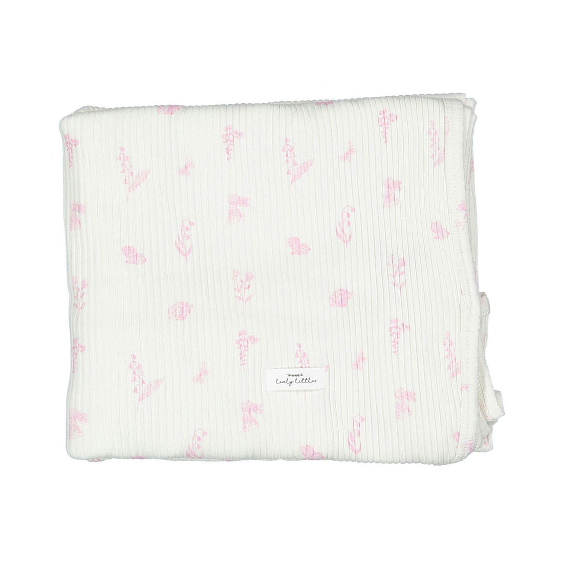 Lovely Littles The Printed Blanket - Meadow Pink