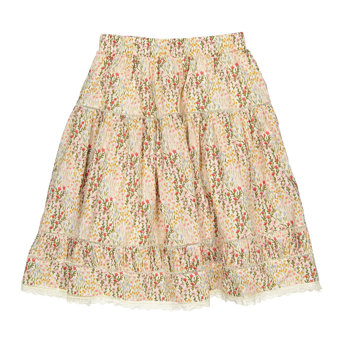 Darlin Floral Eyelet Skirt