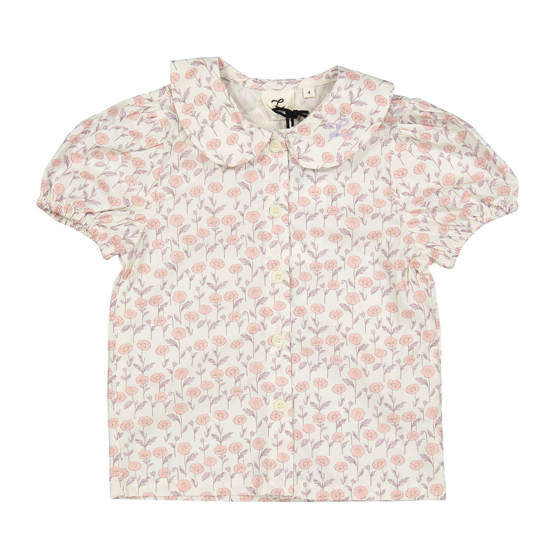 L by Ladida Poppy Short Sleeve Blouse