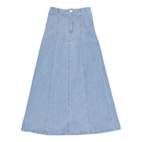 Clubhouse Denim Paneled Skirt