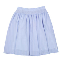 1984 Light Blue Seer Sucker Skirt