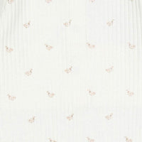 Ladida Layette Pink Duckling Romper + Bonnet