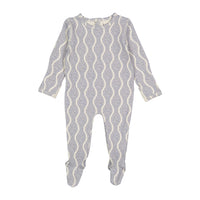 Ladida Layette Blue Wave Romper