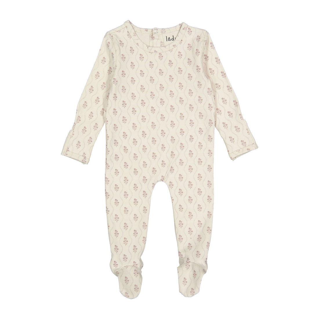 Ladida Layette Pink Tapestry Romper