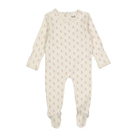 Ladida Layette Pink Tapestry Romper