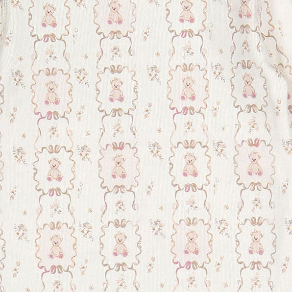 Ladida Layette Mauve Teddy Romper