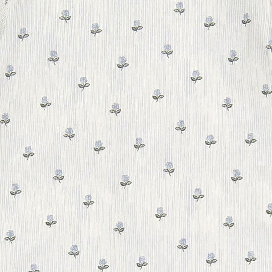 Ladida Layette Vintage Blue Romper + Bonnet
