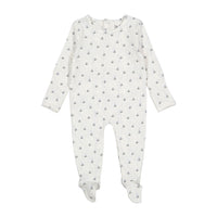Ladida Layette Vintage Blue Romper