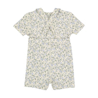 Ladida Layette Blue Garden Suspender Set