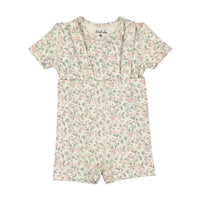 Ladida Layette Pink Garden Suspender Set