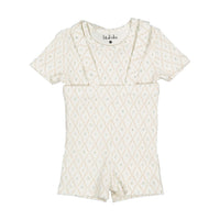 Ladida Layette Mauve Fairytale Suspender Set