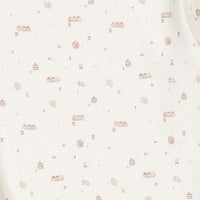 Ladida Layette Caramel Park Romper + Hat + Blanket