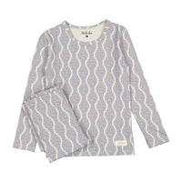 Ladida Layette Blue Wave Pajamas