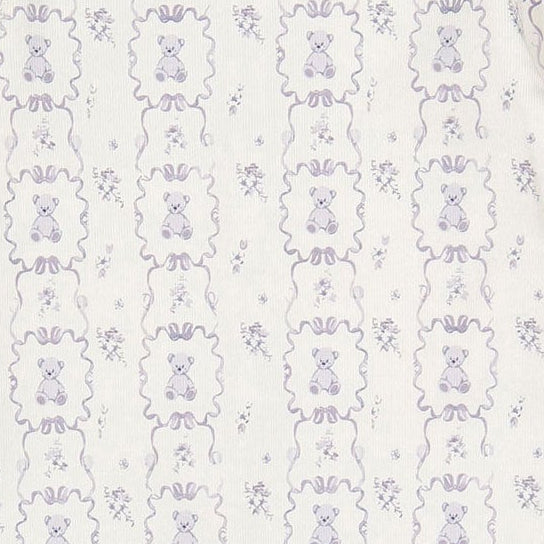 Ladida Layette Blue Teddy Romper