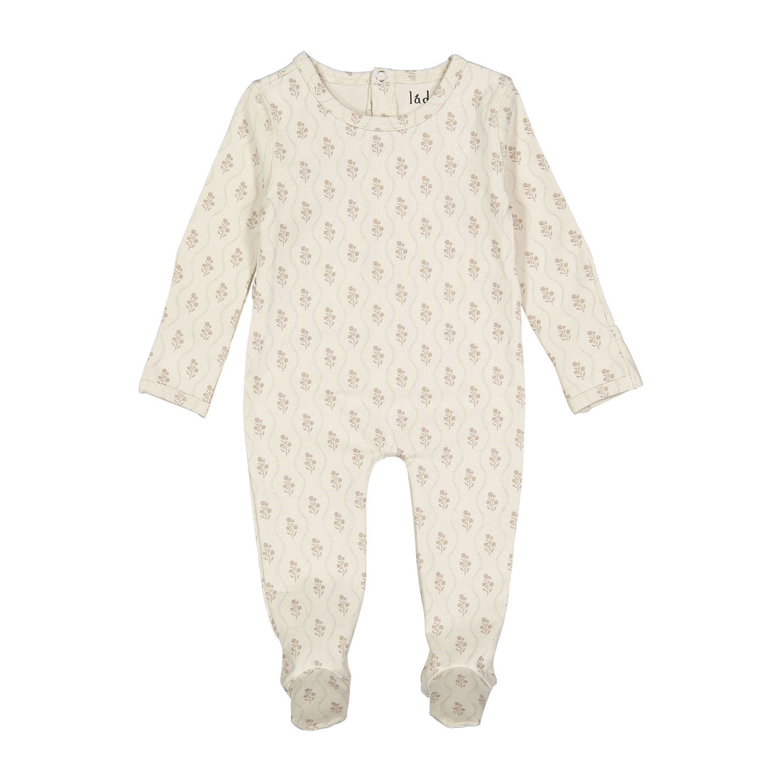 Ladida Layette Taupe Tapestry Romper