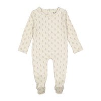 Ladida Layette Taupe Tapestry Romper