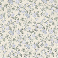 Ladida Layette Blue Garden Romper + Bonnet