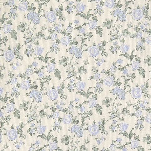 Ladida Layette Blue Garden Romper + Bonnet + Blanket