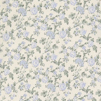 Ladida Layette Blue Garden Romper + Bonnet + Blanket