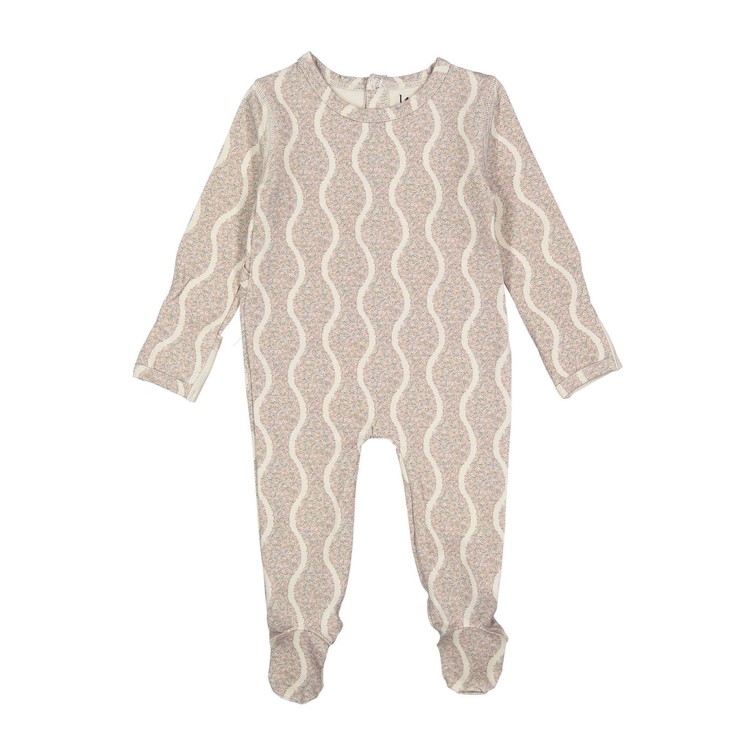 Ladida Layette Pink Wave Romper