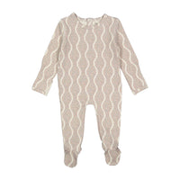 Ladida Layette Pink Wave Romper