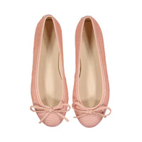 Papanatas Rose Tweed Ballet Flat