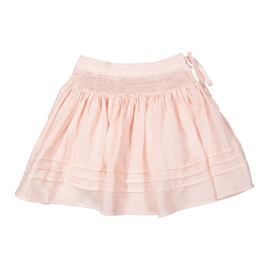 Calla Lili  Pink Linen Skirt