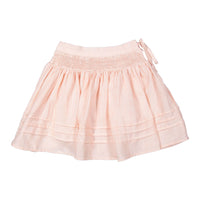 Calla Lili  Pink Linen Skirt