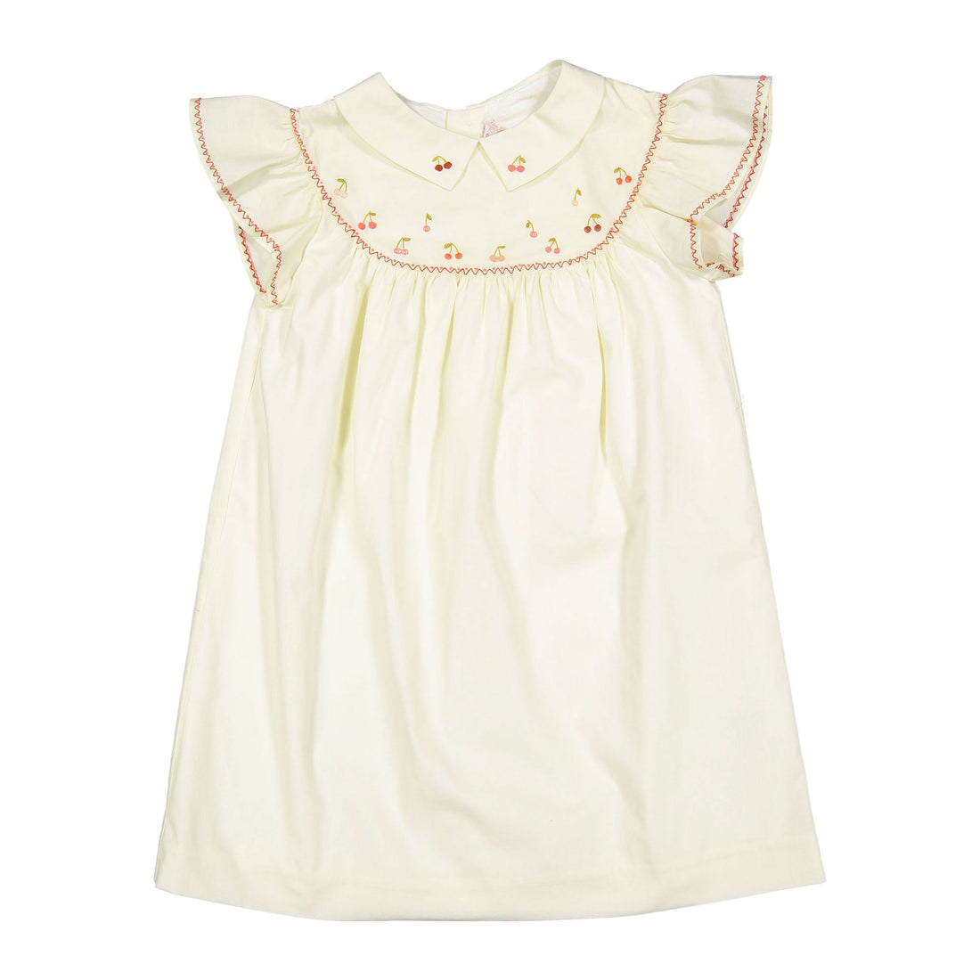 Bonpoint Ecru Lacey Ann Dress