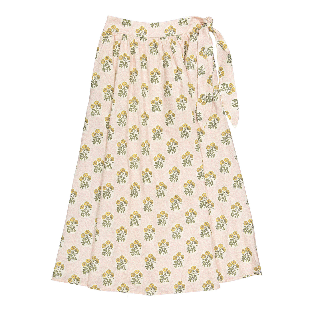 Ava and Lu Pink Tiny Bud Sunflower Skirt