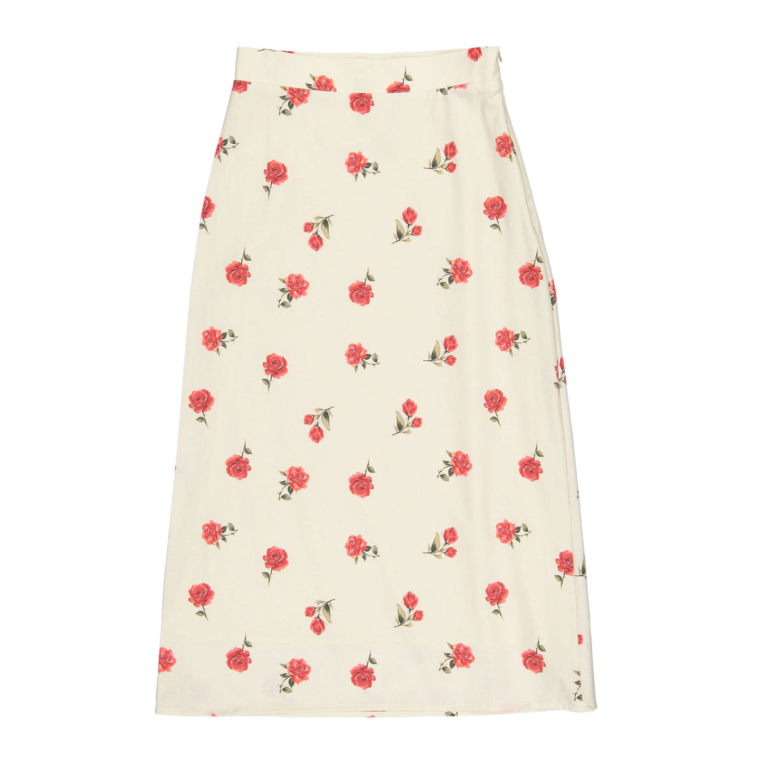 Clubhouse Cream Floral Slip Skirt