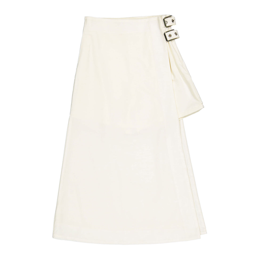 Clubhouse Cream Buckle Skirt