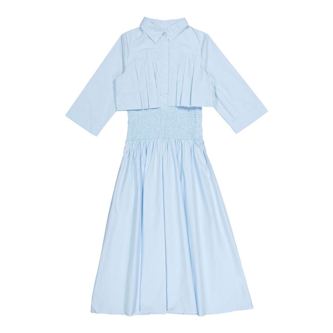 Clubhouse Blue Crop Style Dress