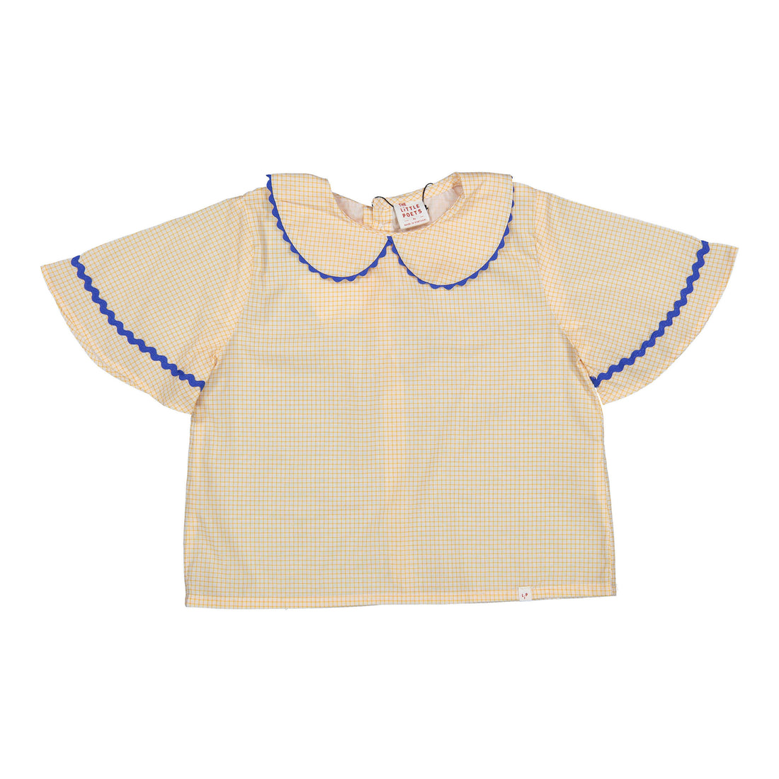 The Little Poets Vivhy Yellow Detail Florbela Shirt