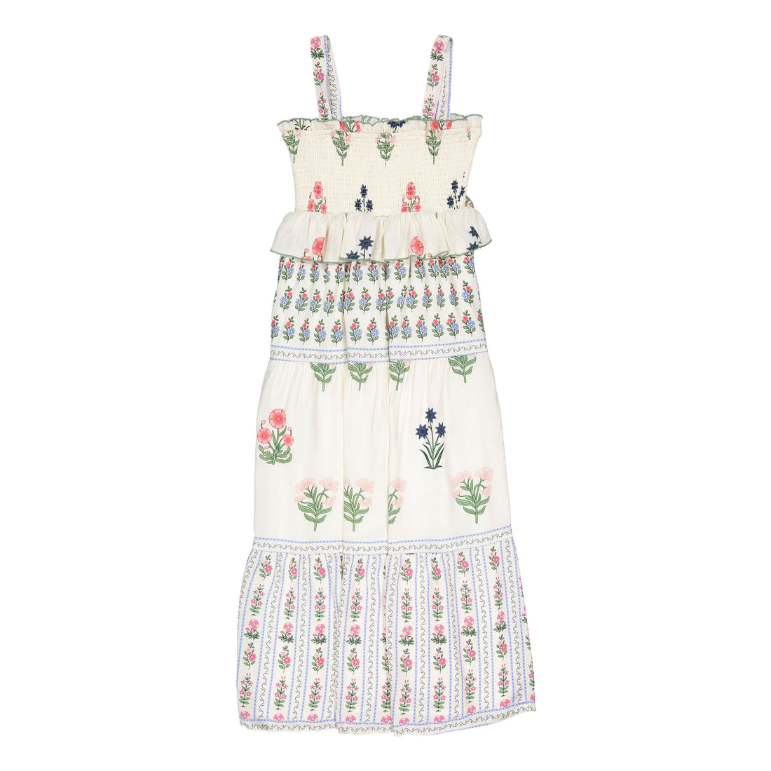Ava and Lu White Printed Jumper