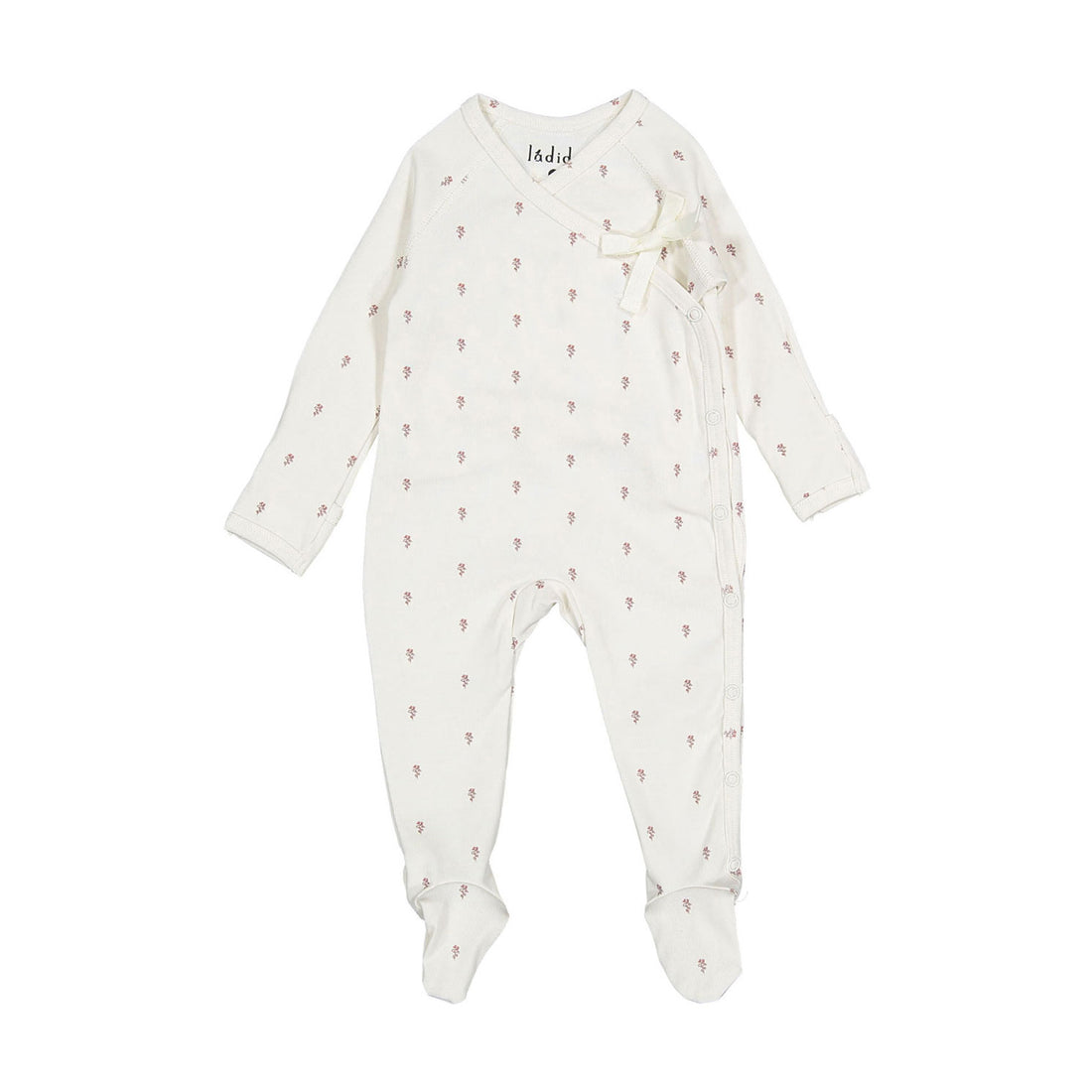 Ladida Layette Pink Tiny Rose Romper