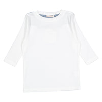 Calla Lili  White/Blue T-Shirt