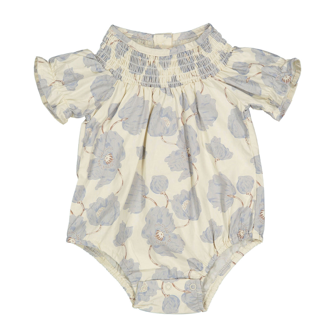 Lovely Littles The Woven Romper - Camellia