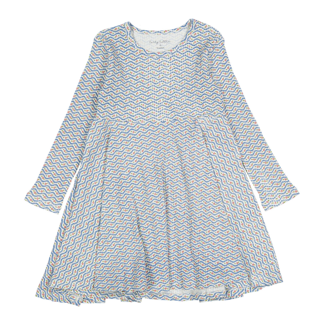 Lovely Littles The Printed Long Sleeve Dress