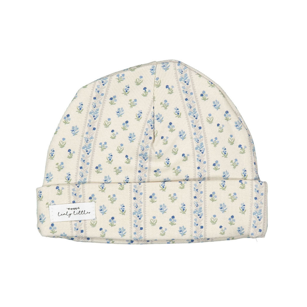 Lovely Littles The Printed Hat - Lux Blue