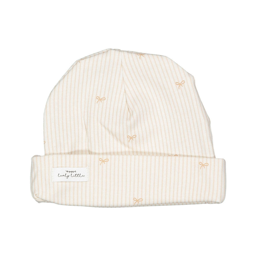 Lovely Littles The Printed Hat - Pink Bow