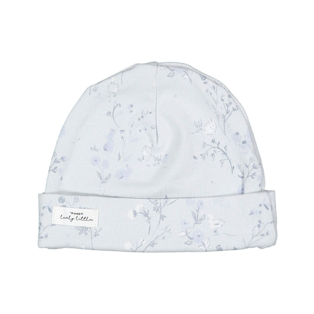 Lovely Littles The Printed Hat - Joy Blue